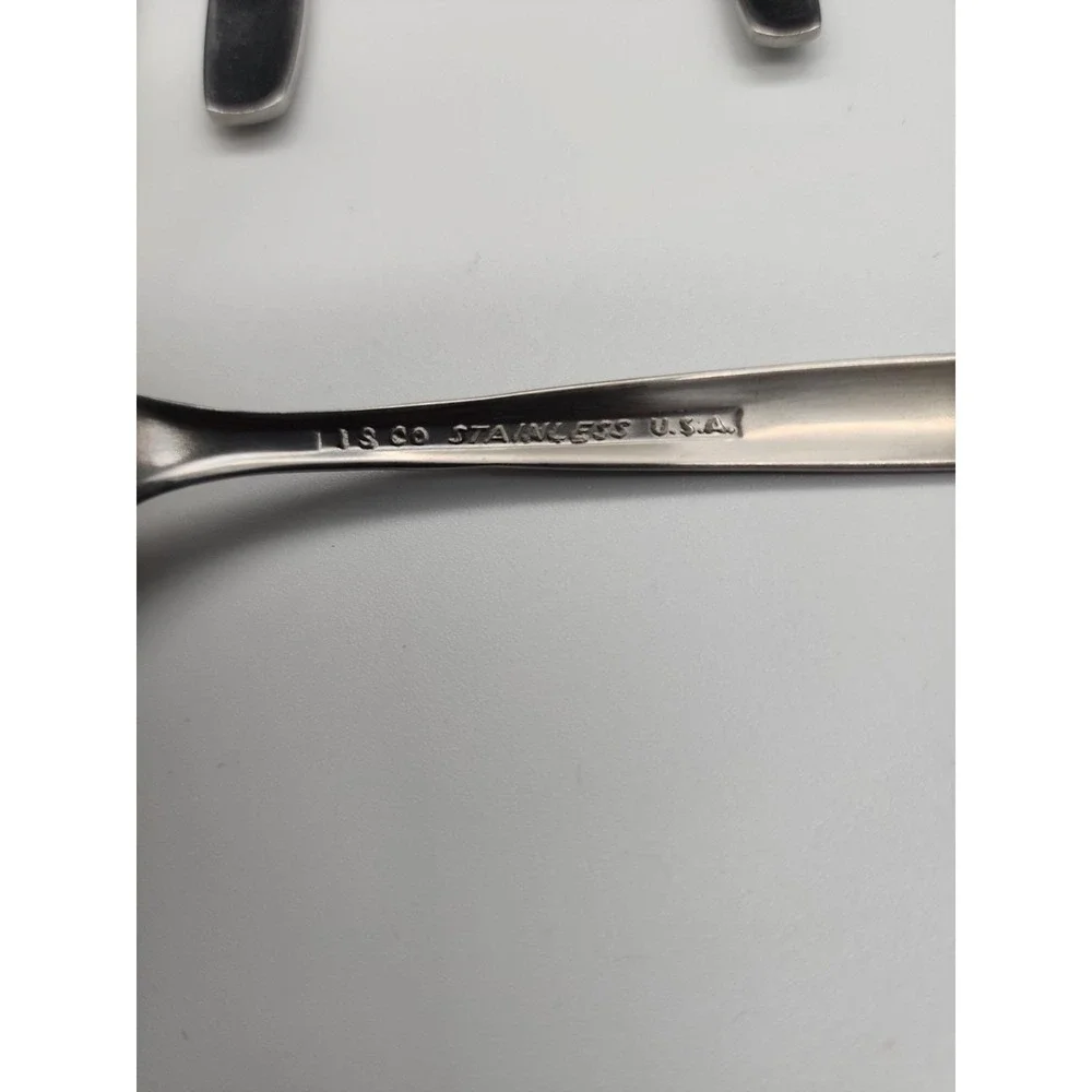 Set Of 5 IS Co International Garden Manor / Brentwood Stainless Flatware Set USA